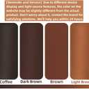 Leather Repair Patch, 17X79 Inch Repair Patch Self Adhesive Waterproof, DIY Large Vinyl Patches for Couches, Furniture, Kitchen Cabinets, Wall Dark Brown, 17X79 Inch