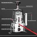 Trivd Frol Manual Wire Stripping Machine, Gauge Wire 0.06"-1", Scrapping Copper Wire Peeler Machine, Drill Powered/Hand Crank Dual-drive Wire Stripper Tool for Scrap Copper Recycling & DIY etc.
