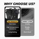 2 x 50Pcs Nylon Universal Cable Tie Buckle,Heavy Duty Self-Locking Zip Ties Holder,Multipurpose Plastic Cable Ties Tool,UV-Resistant Fasteners for Car Fender Trunk Repair,Home&Car Daily Repair