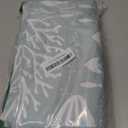 Greenland Home Coastal Paradise Woven Jacquard Matelasse Pillow Sham, King, Marina Seafoam