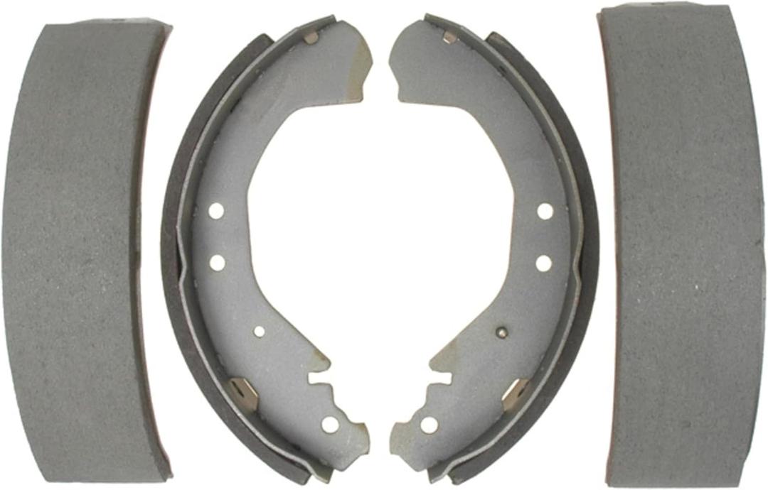 ACDelco Silver 14675B (19255651) Bonded Rear Drum Brake Shoe Set