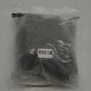 Dreadlock Curly Black Loc Drawstring Ponytail for Black Women, Short Loc Petal Bun Loc Accessories Clip in on Ponytails Hair Extensions Fake Ponytail Synthetic Hair Pieces for Black Women (5 Inch)