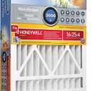 BestAir HW1625-13R-XCP3 Air Cleaning Furnace Filter, 16 in L, 25 in W, 13 MERV, 1500 to 1900 MPR, Cardboard Frame -