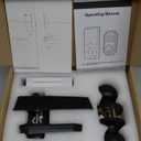 Smart Keyless Entry Door Lock with 2 Knobs,Front Door lock Handle Set,Electronic Digital Keypad Deadbolt,Auto Lock,50 User Codes,Voice Prompts,Anti-Peeking Password,Home, Apartment,Satin Nickel