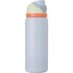 Owala FreeSip Insulated Stainless Steel Water Bottle with Straw for Sports, Travel, and School BPA-Free Sports Water Bottle, 32 oz, Beach House