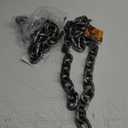 2 Pack Halloween Chains Removable Large Plastic Chains Props for Halloween Party Decoration Cosplay Accessory (6 Feet)