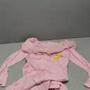 3D Floral Off The Shoulder Maternity Dress Sexy Ribbed Mermaid Maxi Bodycon Pregnancy Dresses Baby Shower (1. Long Sleeves Light Pink) XL