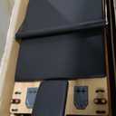 94.5" Pilates Reformer, Wooden Foldable Machine with Springs, Quick-Assembly Studio Grade Pilates Equipment with Sitting Box & Jump Board