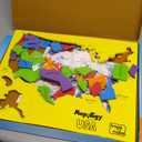Imagimake Mapology USA Map with Capitals | Learning States and Capitals | US Geography Games | Jigsaw Puzzles for Kids Ages 8-10 | Educational Easter Gifts for Kids Age 5,6,7,8,9,10,11,12,13,14,15