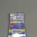 Jetmore  Smell Proof Bag, Mylar Bags with Clear Window & Zipper, Resealable Holographic Bag for Gift, Jewelry, Snack, Candy, Treat, Small Business Packaging Bags, Small Goody Baggies (4x6in)