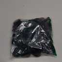 Rozer 50 Pcs Black Plastic Bottle Caps 38 mm for Empty Juice Bottles, Tamper Seal Lids Container Lids Bottle Caps for Crafts DIY, 4, 8, 12, 16, and 32 oz Container