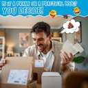 P-oops! Valentines Day Gifts for Him Her, White Elephant Gifts for Adults, Toilet Coffee Mug, Mens Gift, Fruit Bowl, Funny Gag Gift (White)