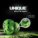 Western Star Soccer Ball Helix Size 3 & Size 4 & Size 5 - Official Match Weight - 6 Colors - Youth & Adult Soccer Players - Attractive and Durable Design