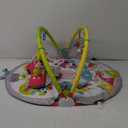 Yookidoo Baby Gym Lay to Sit-Up Playmat. 3-in-1 Newborns Activity Center with Tummy Time Toys, Pillow & Infant Miror. 0-12 Month