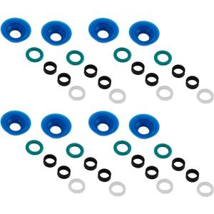 8Pcs Fuel Injector O-Ring Kit Fuel Injectors Repair Kit Fit For Cadillac Escalade ESV/Escalade/Chevrolet Suburban 2015-2020,CTS 2016-2019,For Chevrolet Silverado 1500 LD 2019/Camaro 2016-2020