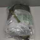 MATEIN Expandable Air Travel Backpack, Light Weight Carry on Backpack with Trolley Sleeve, Water Resistant Daypack for Hiking, Gifts for Men who Like to Travel, Dark Green