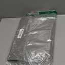 Aiyufeng Light Grey Blackout Curtains for Bedroom 63 Inch Length 2 Panels, Solid Thermal Insulated Energy Saving Rod Pocket Window Treatment Curtains Blackout Drapes, W40 x L63 Inch, Light Grey