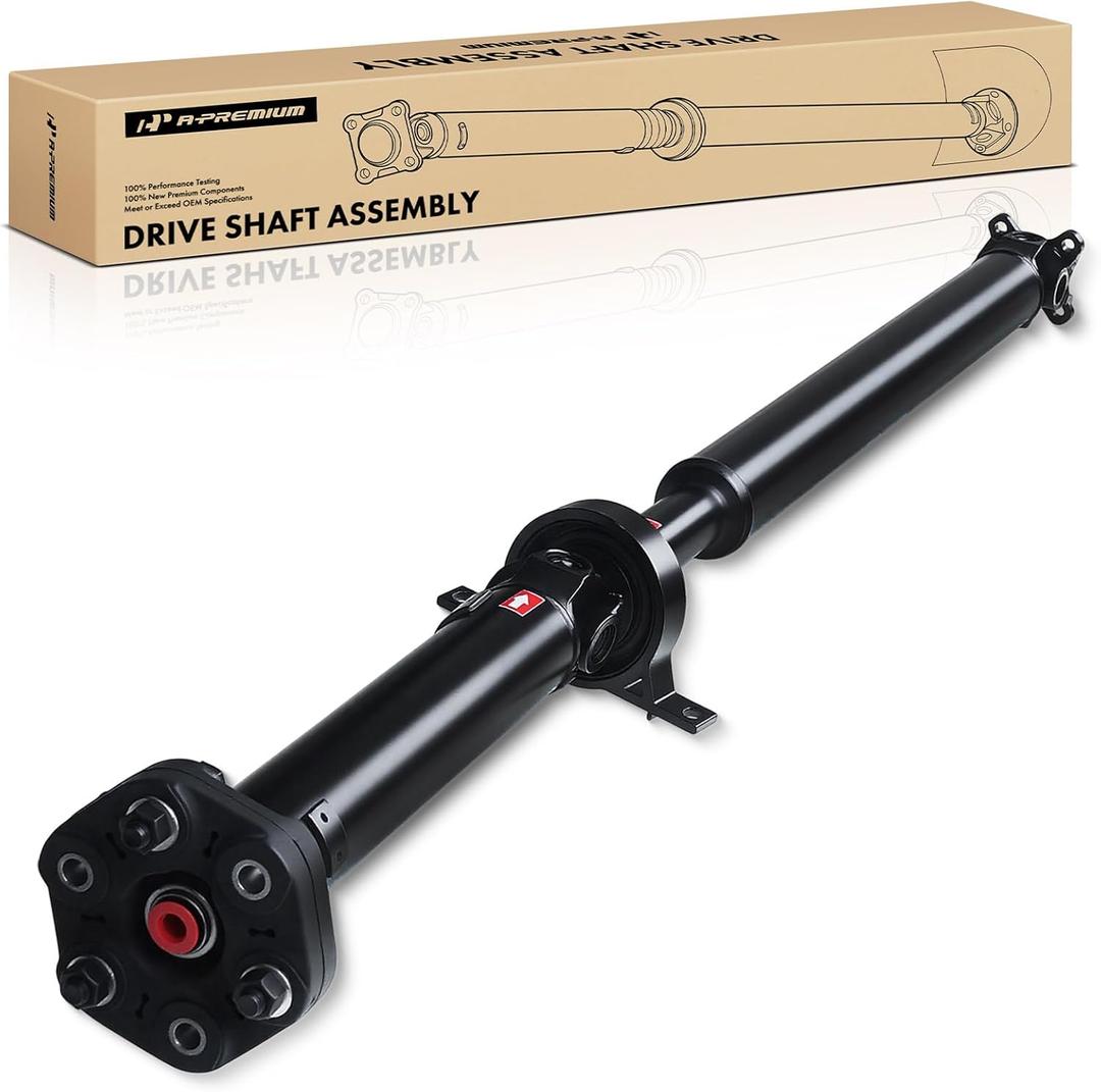 A-Premium Rear Drive Shaft Driveshaft Assembly Compatible with BMW 323i 323Ci 325i & More, Automatic Transmission, Replace# 26111229565, Complete Prop Shaft