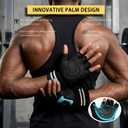 Workout Gloves for Men and Women,Gym Gloves for Weight Lifting with Wrist Support,Exercise,Rock Climbing, Biking,Training,Fitness,Pull up,Fingerless, Breathable and Snug fit