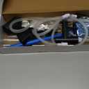 Carefree Fish Aquarium Gravel Cleaner 15~30In with 6Ft Water Hose Fish Tank Water Changer Sand Vacuum with Skimmer Net and Long Handle Sponge Brush Algae Scraper