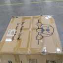 Dog Playpen,32/40/45 Inch Height in Heavy Duty, Folding Indoor Outdoor Anti-Rust Dog Exercise Fence, Portable Pet Playpen with Door for Large Medium Small Dogs and Pet (16 Panels, 32 Inch) Silver