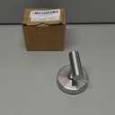 Suction Cup Hooks for Shower - Bathroom Reusable Hooks for Towels, Robes & Loofah - No-Drill Mounting on Kitchen,Walls,Metal,Glass,Mirrors,Tile & Smooth Non-Porous Surfaces (2, Brushed Nickel)