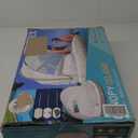 INTEX 58292EP Canopy Island Inflatable Pool Float: Comfortable Lounge Surface  Built-in Cup Holders  Detachable Sunshade  440lb Max Weight Capacity  78.5" x 59"