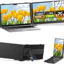 Laptop Screen Extender 14", FHD 1080P Portable Monitor for Laptop, Light Monitor Extender Plug&Play, IPS Display Computer Monitor for Laptop 13-17 (Screen Length: 11.81"-16.14") for Travel Work