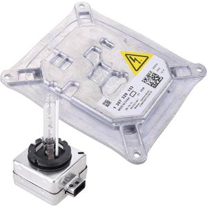 Headlight Ballast Xenon HID Headlamp Ballast Unit Module with D1S/D1R 35W Bulb Compatible for Cadillac 2008-2011 DTS 4.6L 2007-2010 for Audi TT 2007-2011 for BMW 328i X5 25806714 Headlight Ballast (One, Silver)