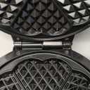 Mueller Heart 5 Waffle Maker, Waffle Iron, Adjustable Browning Control & Nonstick, Cool Touch Handle, Easy to Clean, Small Kitchen Appliances
