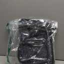 Clear Backpack Heavy Duty Large PVC Transparent See Through Backpacks Work Travel Stadium Approved Festival Backpack (Black)