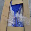Frienda 3 Pcs 43 Inch Large Snow Shovel Plastic Scoop Shovel, Blue