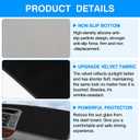 Autorder Dashboard Cover Mat for 2000-2006 Toyota Camry Accessories Dash Cover Upgrade Velvet Dash Mat Sunshade Glare UV Rays Protector