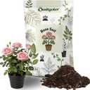 Rose Soil Potting Soil 10qt- Natural Organic Potting Mix for Roses, Superior Drainage & Breathability, Nutrient-Rich Formula to Support Healthy Rose Growth