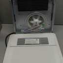 13.8 IN Bathroom Exhaust Fan with Light and Heater 1800W, 4 in 1 220 CFM Bathroom Exhaust Fan with Heater, 12W LED Light, Metal Housing 1.0 Sone with Heating, Ventilation, Remote Control