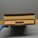 Fibogollo Bamboo Set of 2 Serving Tray with Handles,Decorative Trays Platter,Breakfast Tray in Bed,Food Drinks Tray for Eating,Working,Storing(Natural)