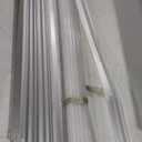 10-Pack 6.6ft/2Meter Silver Recessed LED Aluminum Channel for LED Strip Lights Diffuser Channel with Milky Cover End Caps and Mounting Clips, Flush Mounted LED Track for Ceiling Under Cabinet Closet