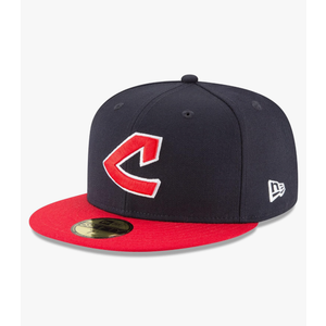 New Era Mens New York Yankees MLB Authentic Collection 59FIFTY Cap, Adult,   Scarlet,Cleveland Guardians Navy Red Cooperstown