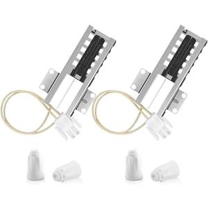 WB13K21 Oven igniter Replacement for G-E Hot-point Ken-more Sam-sung Gas Range Oven, Replaces 5303935066 IG9998 AP2020569 WB13T10045 WB13K0021 WB13K10009 WB13K10026 WB13K13 (2PC)