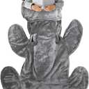 Cozy Hippo Animal Tail Blanket for Kids Soft and Comfortable Kids Sleeping Bag Sleep Sacks Blankets for Movie Night, Sleepovers, Camping and More - Fits Boys and Girls Ages 3-13 Years