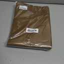 Rectangle Tablecloth Wipeable Vinyl Tablecloths with Flannel Backing, Plastic Outdoor Oil-Proof Waterproof Table Cover, Both Indoors and Outdoors. (Dark Coffee, 60" x 84")