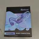 Bone Conduction Headphones, Open Ear Headphones with MP3 Mode 32GB, 10Hrs Playtime IP68 Waterproof Swimming Headphones Secure Fit for Running, Cycling, Work, GiftOrange