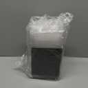 50 Pack 5 Inch Paper Charcuterie Boxes with Clear Lids, Square To Go Cake Slice Containers Small Bakery Boxes for Dessert, Cookies, Sandwich, Strawberries (Black)