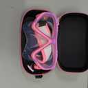 Toddler Swim Goggles Nose Cover,Kids Goggles No Hair Pull,Anti Fog Children Swimming Mask