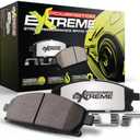 Power Stop Z26-1597 Front Z26 Street Warrior Carbon Fiber-Ceramic Brake Pads with Hardware