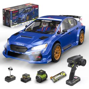 RIAARIO 1/10 Brushless RC Car, RTR, 40+ MPH, 4WD, Carbon Fiber, Ages 14+