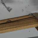 LazBlinds No Drill Bamboo Roman Shades, 20" W x 48" H, Star-Brown