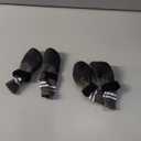 SCENEREAL Anti Slip Dog Boots & Paw Protectors for Hardwood Floor, Extended Dog Socks to Prevent Licking Paws, Waterproof Pet Snow Rain Shoe for Winter Small Puppy Senior Dogs, Grey S (Small(Paw width 1.73in/4.4cm))