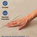 Extra Deep Twin XL Fitted Sheet - Hotel Luxury Single Fitted Sheet Only - Easily Fits 18 inch to 24 inch Mattress - Ultra Soft, Wrinkle & Fade Free w/Extra Deep Pockets - Breathable & Comfy - Cream