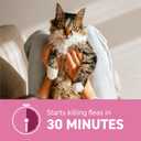 Capstar (nitenpyram) Cat Flea Treatment, Fast-Acting Oral Flea Treatment for Cats 2-25 lbs, Vet-Recommended Medication Tablets Start Killing in 30 Minutes, 6 Doses, EXP: 09/2027